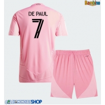 Maglie da calcio Inter Miami Rodrigo De Paul #7 Prima Maglia Bambino 2026-27 Manica Corta + Pantaloni corti)